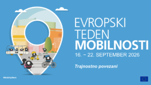 Evropski teden mobilnosti: 16. - 22. september 2026